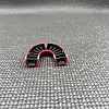 Капа для бокса OPRO Silver UFC взрослая (возраст 11+) Red/Black (ufc.102514002)