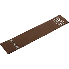 Резинка для упражнений лента сопротивления BLOOM LB7062-20 жесткость LIGHT 20LB (Коричневый)