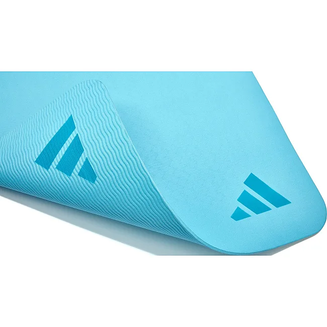 Коврик для йоги Adidas Premium Yoga Mat голубой 176 х 61 х 0,5 см