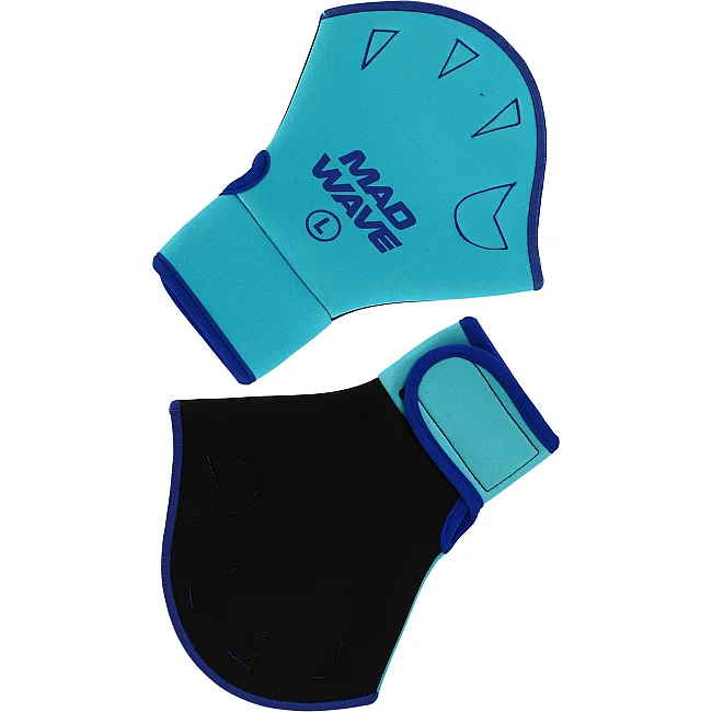Акваперчатки для аквафитнеса Aquafitness gloves MADWAVE

 M082906 (Бирюзовый)