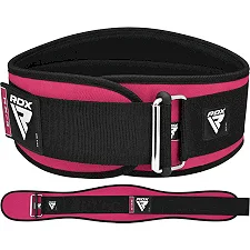 Пояс для тяжелой атлетики RDX RX3 EVA Curve неопреновый SHARP PINK