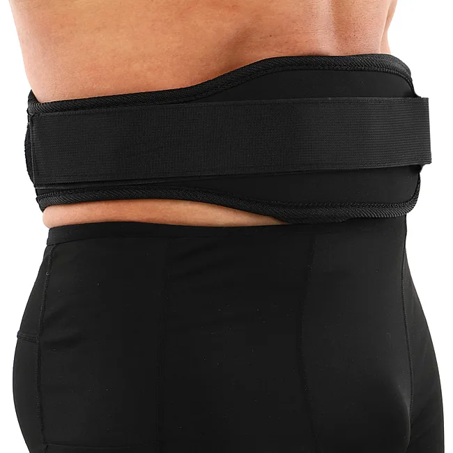 Пояс атлетический текстильный EZOUS WEIGHT LIFTING BELT O-05 спинка-12см