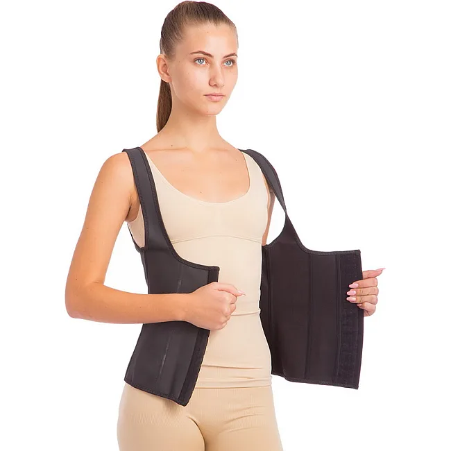Корсет для похудения утягивающий с эффектом HEATOUTFIT 1119