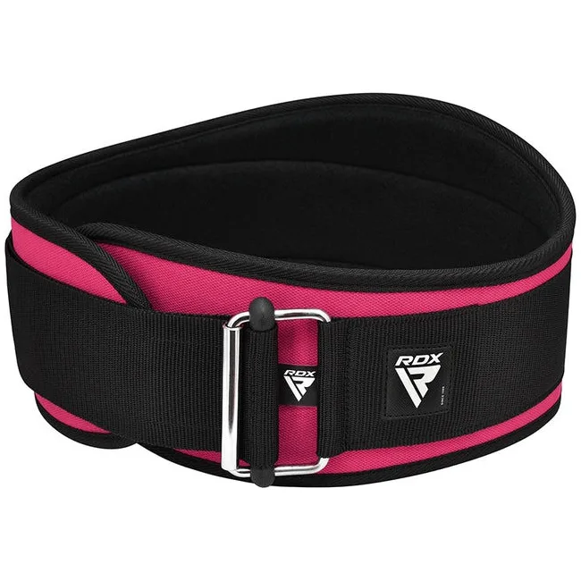 Пояс для тяжелой атлетики RDX RX3 EVA Curve неопреновый SHARP PINK