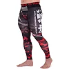 Компрессионные штаны леггинсы тайтсы VENUM OKINAWA 9604 XXS-XXL (Черный-красный)