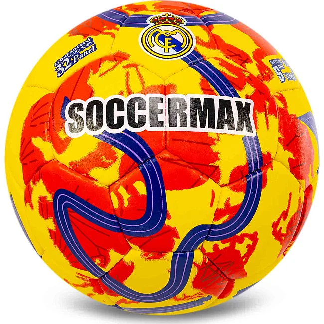 Футбольный мяч SOCCERMAX REAL MADRID FB-0047-812 №5 PU