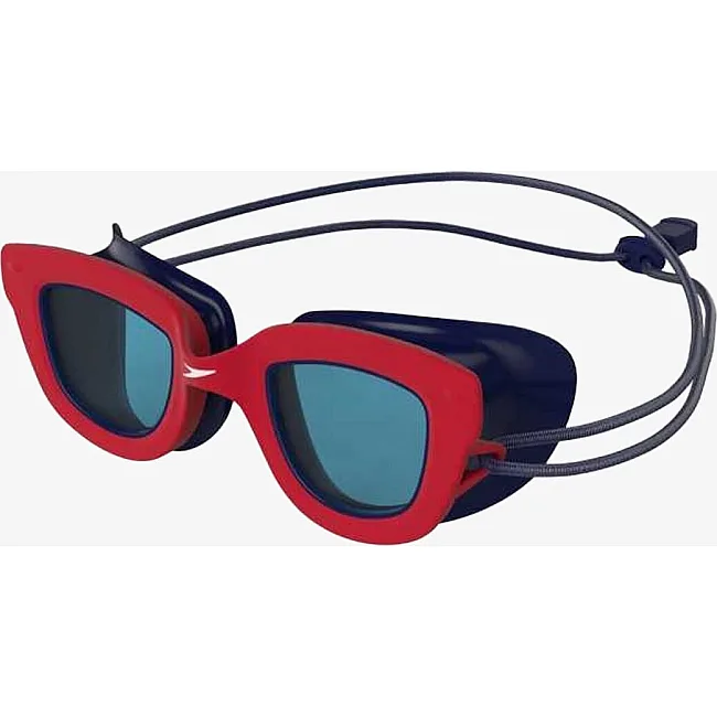 Детские очки для плавания Speedo KIDS SUNNY G SEASIDE 618 красный, черный OSFM