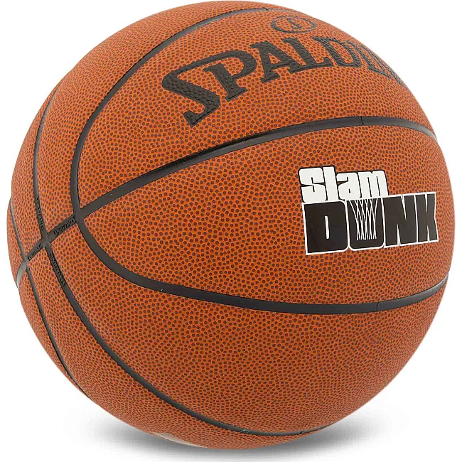 Баскетбольний м'яч
 SPALDING SLAM DUNK 78001Y
 7 (Коричневий)
