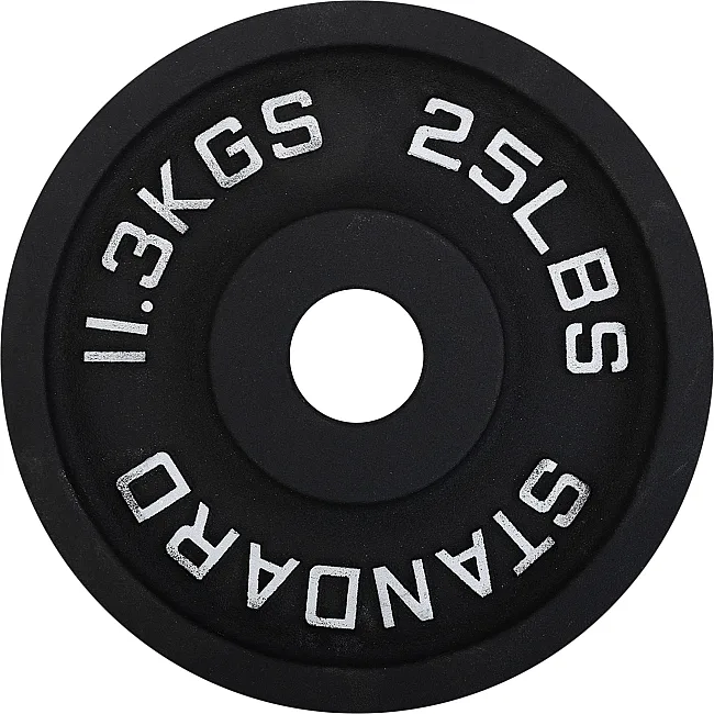 Блины диски стальные окрашенные STANDARD SC-80103-25LB 50мм 11,3кг