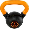 Гиря тренировочная цельная
 с окрашенной ручкой LiveUp Urethane competition kettlebell UAZE5336-6 вес 6кг
