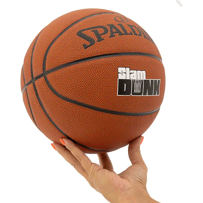 Баскетбольний м'яч
 SPALDING SLAM DUNK 78001Y
 7 (Коричневий)
