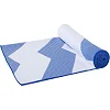 Полотенце-коврик для йоги из микрофибры нескользящий 4MONSTER YOGA TOWEL Y-YGT 186x75см (Синий)