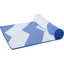 Полотенце-коврик для йоги из микрофибры нескользящий 4MONSTER YOGA TOWEL Y-YGT 186x75см (Синий)