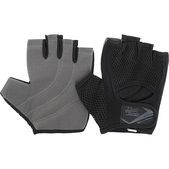 Тренировочные перчатки для фитнеса
 HARD TOUCH FG-9529 (Черный)