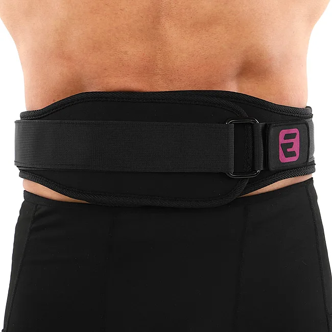Пояс атлетический текстильный EZOUS WEIGHT LIFTING BELT O-05 спинка-12см