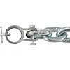 Ланцюг-обтяжувач для штанги ZELART
 TA-7809-15 вага-15кг l-8м, d-19мм хром