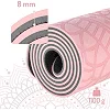 Коврик для йоги YM10 TPE LIGHT PINK HMS
