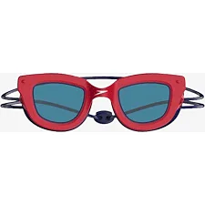 Детские очки для плавания Speedo KIDS SUNNY G SEASIDE 618 красный, черный OSFM
