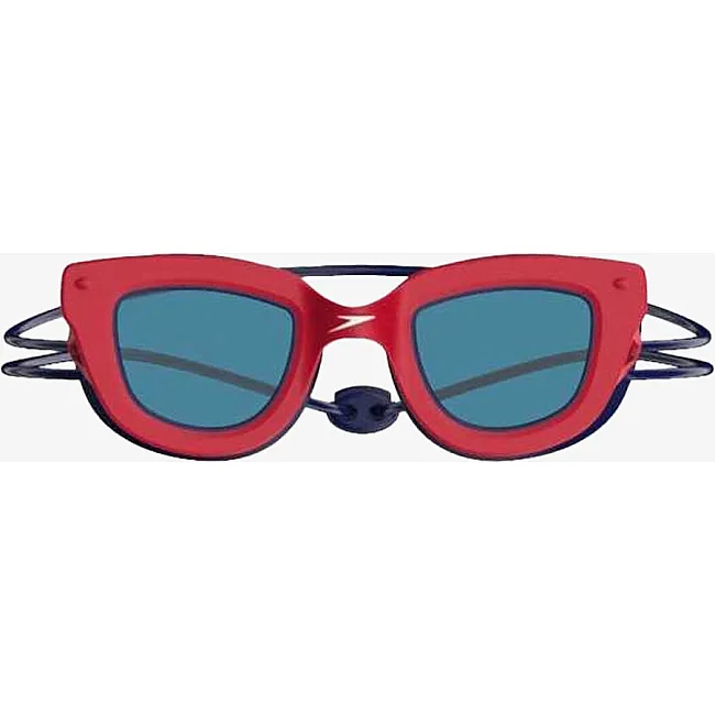 Детские очки для плавания Speedo KIDS SUNNY G SEASIDE 618 красный, черный OSFM