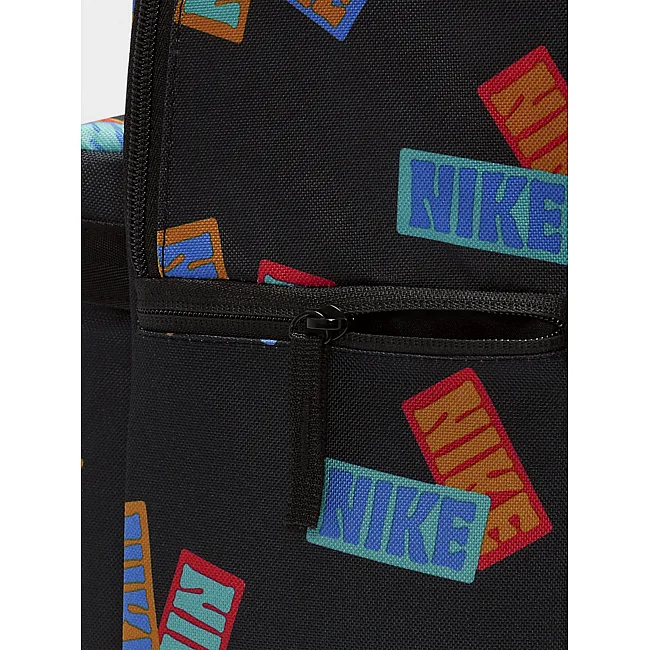 Рюкзак Nike NK HERITAGE BKPK-NIKE AOP 25L черный 43x30,5x15 см