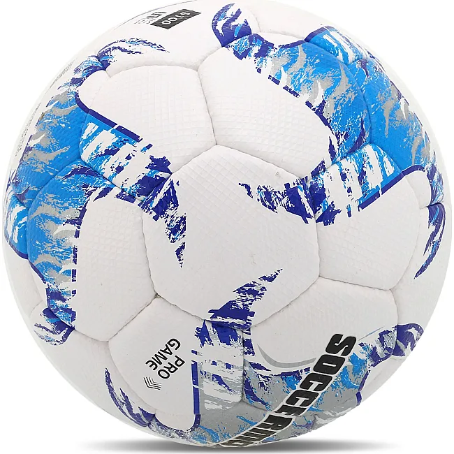 Футбольный мяч SOCCERMAX FB-9493 №5 PU (Белый-синий)