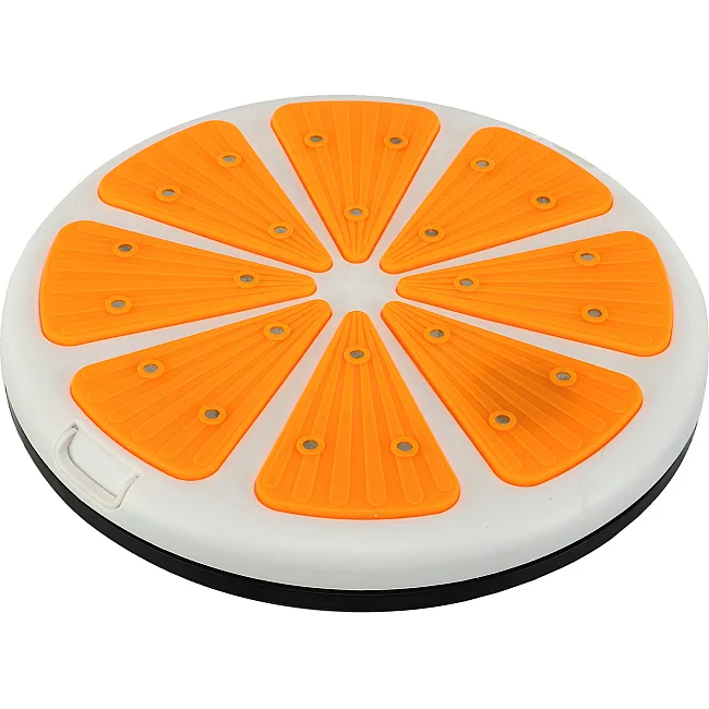 Массажный диск здоровья
 с магнитами SP-SPORT
 FI-0902 30см (Оранжевый-белый)