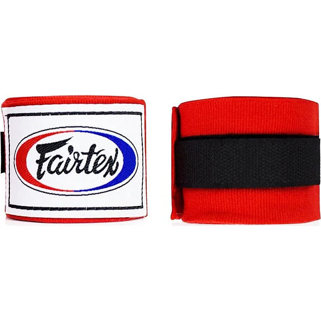 Бинты для бокса Fairtex HW2 Red (4,5м)