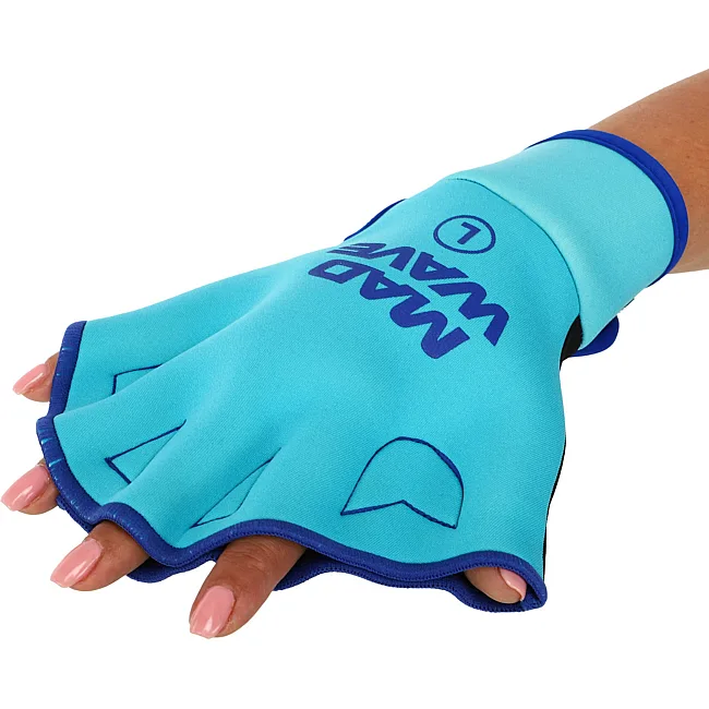 Акваперчатки для аквафитнеса Aquafitness gloves MADWAVE

 M082906 (Бирюзовый)