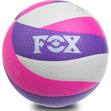 Волейбольный мяч FOX SD-V8005 №5 PU (Белый-фиолетовый-малиновый)