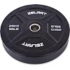 Бамперный диск резиновый ZELART TA-2258-25 50,4мм 25кг