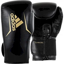 Боксерські рукавиці Adidas Speed 75 (чорний-золотий, ADISBG75)