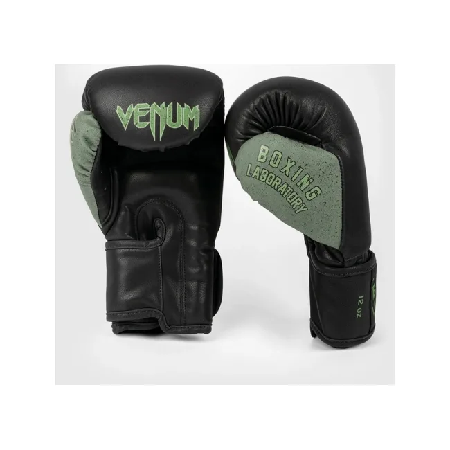 Перчатки для бокса VENUM Boxing Lab - Black Green