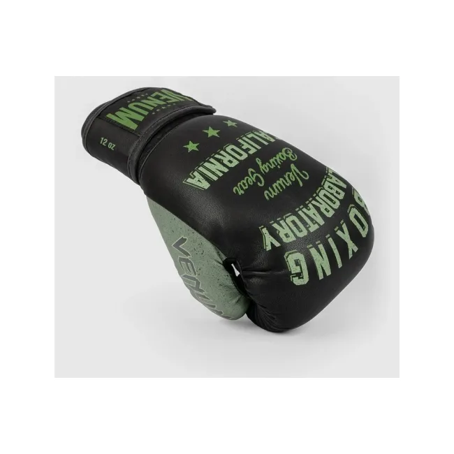 Перчатки для бокса VENUM Boxing Lab - Black Green