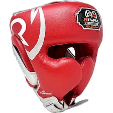 Боксерський шолом RIVAL RHG100 Professional Red Silver