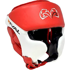 Боксерский шлем RIVAL RHGC2C Amateur Competition with Cheek Protectors Red White