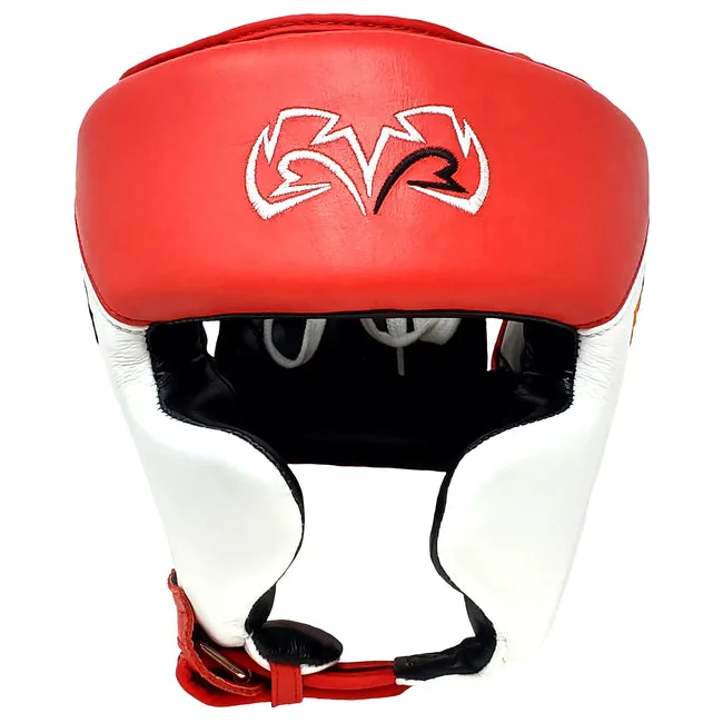 Боксерский шлем RIVAL RHGC2C Amateur Competition with Cheek Protectors Red White