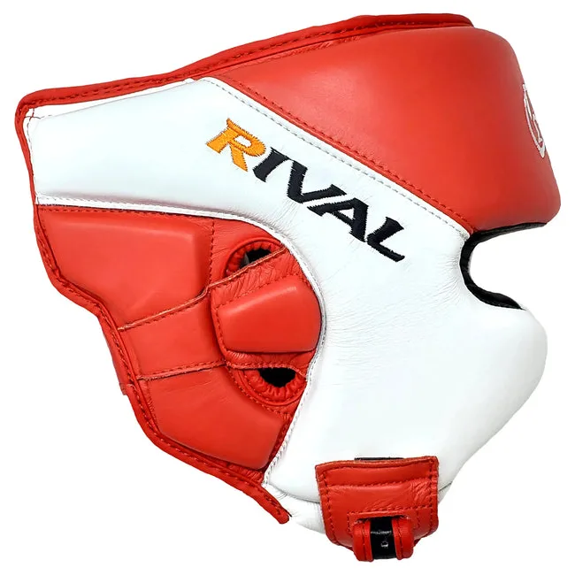 Боксерский шлем RIVAL RHGC2C Amateur Competition with Cheek Protectors Red White
