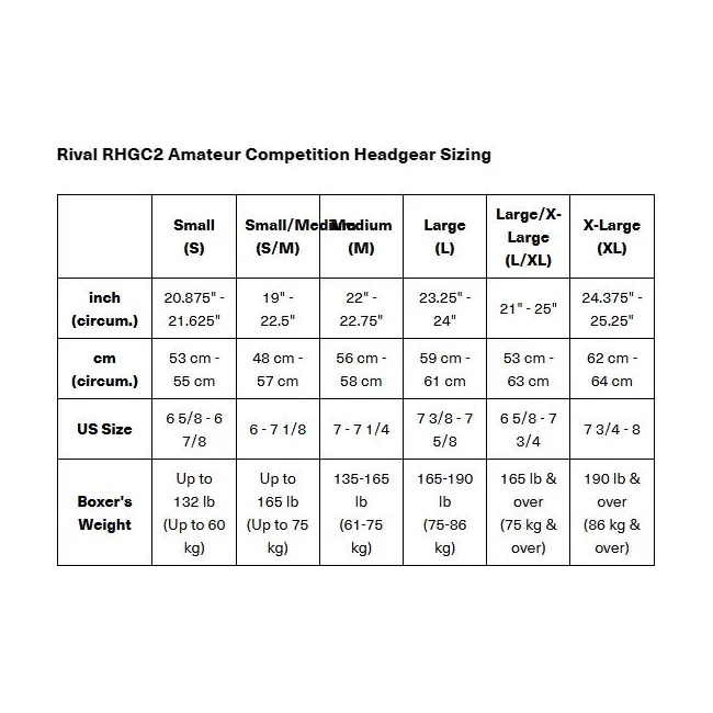 Боксерский шлем RIVAL RHGC2C Amateur Competition with Cheek Protectors Red White
