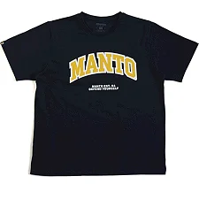 Футболка мужская MANTO Varsity Oversize Black