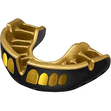 Капа для бокса OPRO Self-Fit GEN5 Gold Level Black Grillz