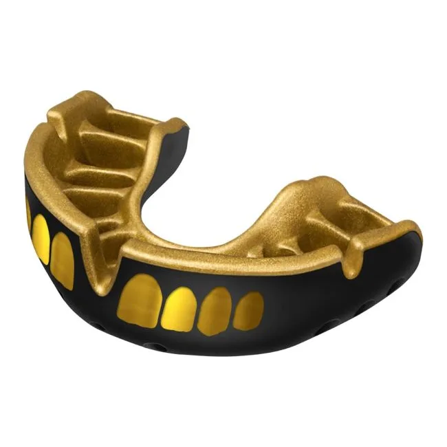 Капа для бокса OPRO Self-Fit GEN5 Gold Level Black Grillz