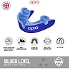 Капа для бокса OPRO Self-Fit GEN5 Silver White Black