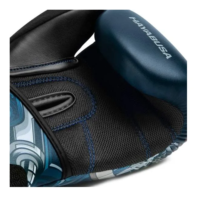 Перчатки детские для бокса HAYABUSA S4 Youth Epic Blue Robot