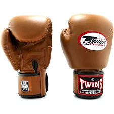 Перчатки для бокса TWINS Velcro BGVL3 Brown