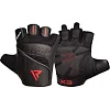 Рукавички для фітнесу RDX S2 Leather Black S