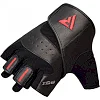 Рукавички для фітнесу RDX S2 Leather Black S