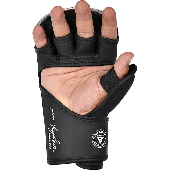 Перчатки для MMA RDX Shooter Grappling IMMAF-1 Red