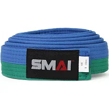 Пояс для кимоно Smai (зелено-синий)