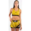 Спортивный топ UFC VENUM Authentic Fight Night Womens Sport Bra Yellow