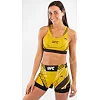 Спортивный топ UFC VENUM Authentic Fight Night Womens Sport Bra Yellow